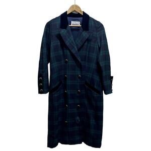 VTG Reine Schurwolle Hero Creation A La Mode De Paris Blazer Dress 38 Midi Mod
